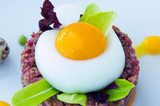Venison Tartare with Quail Egg: A Bold Culinary Delight