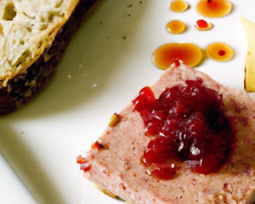 Savory Duck Pâté Paired Perfectly with Cranberry Compote