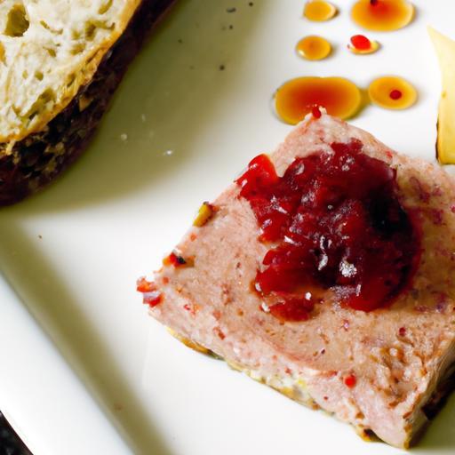 Savory Duck Pâté Paired Perfectly with Cranberry Compote