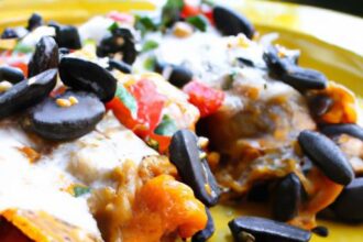 Hearty Vegan Black Bean Enchiladas: Flavorful & Nutritious