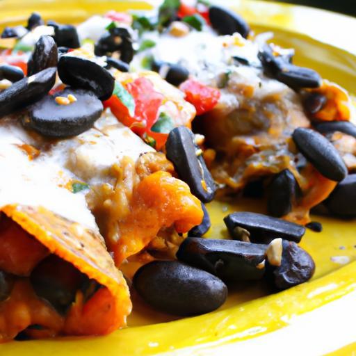Hearty Vegan Black Bean Enchiladas: Flavorful & Nutritious