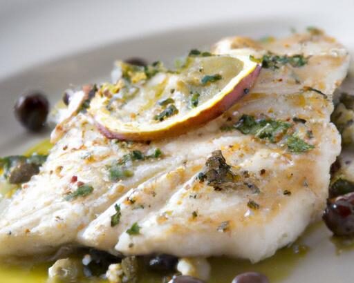 Zesty Swordfish Piccata with Tangy Capers: A Coastal Delight