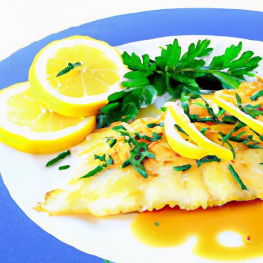 Zesty Broiled Sole with Lemon & Capers: A Coastal Delight