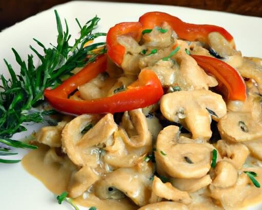 Hearty Vegan Mushroom Stroganoff: Creamy Pasta Delight