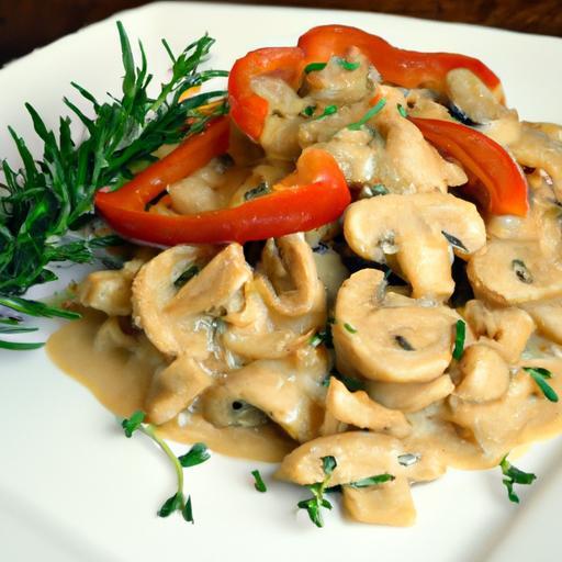 Hearty Vegan Mushroom Stroganoff: Creamy Pasta Delight