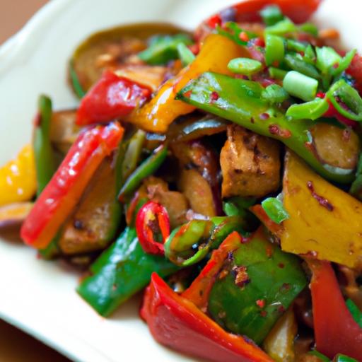 Vibrant Tempeh Stir-Fry with Bell Peppers: A Flavorful Boost