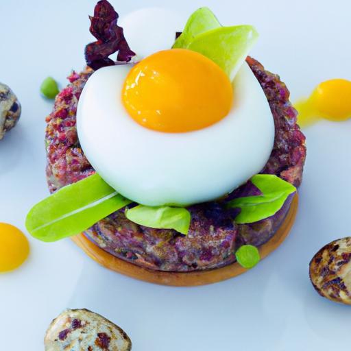 Venison Tartare with Quail Egg: A Bold Culinary Delight