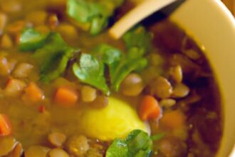 Hearty Lentil & Vegetable Soup: A Nutritious Comfort Bowl