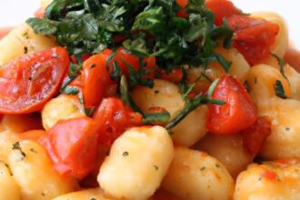 Delicious Vegan Gnocchi with Rich Tomato Sauce Recipe