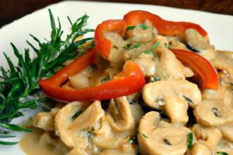Hearty Vegan Mushroom Stroganoff: Creamy Pasta Delight