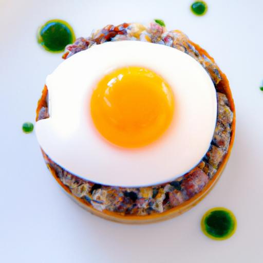 Venison Tartare with Quail Egg: A Bold ​Culinary Delight