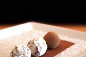 Indulge in Horchata Spiced White Chocolate Truffles Delight