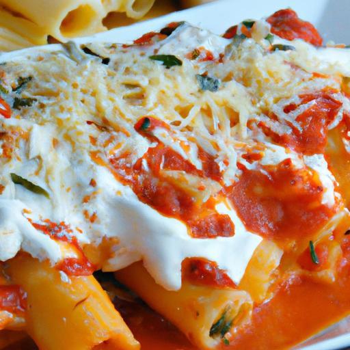 Fiery Buffalo Chicken Manicotti: A Bold, Spicy Twist