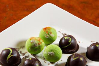 Zesty Lime & Chili Dark Chocolate Truffles: A Fiery Delight