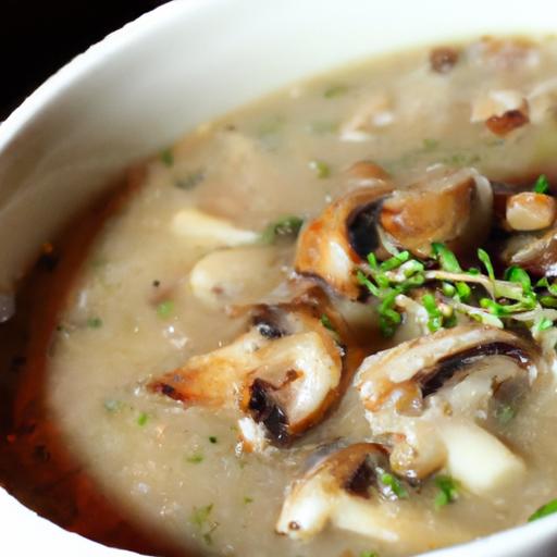 Savor the Comfort: Hearty Mushroom and Barley Soup Recipe