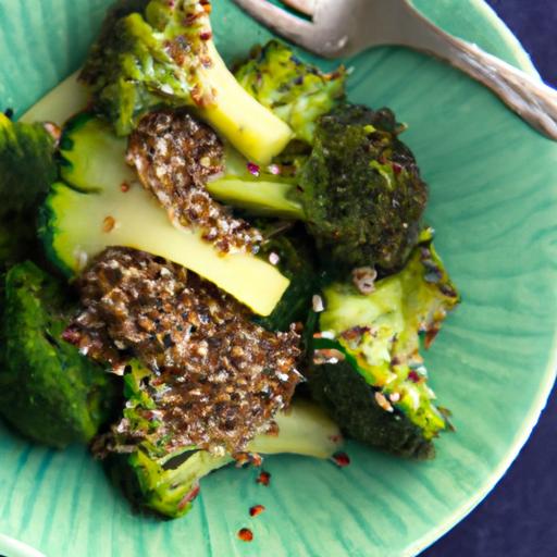 Wholesome Amaranth salad with Savory Roasted Broccoli