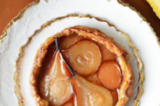 Warm Up Your Fall: The Irresistible Chai Spiced Pear Tart