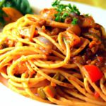 Tangy Twist: Spaghetti with Zesty Tamarind Garlic Sauce
