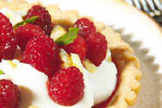 Zesty Lemon Raspberry Curd Tart: A Tangy Sweet Delight