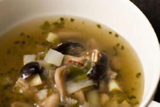 Savor the Comfort: Hearty Mushroom and Barley Soup Recipe
