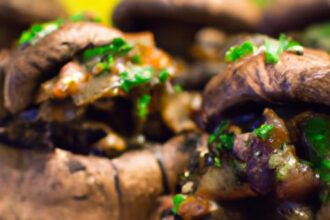 Hearty Vegan Stuffed Portobello Mushrooms: A Flavorful Twist