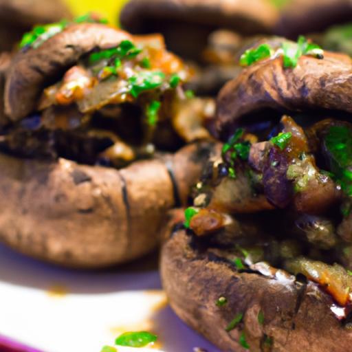 Hearty Vegan Stuffed Portobello Mushrooms: A Flavorful Twist