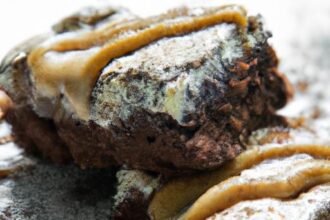 Decadent Tiramisu Brownies with Luscious Coffee-Mascarpone