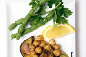 Smoky Grilled Eggplant & Chickpea Salad: A Flavorful Feast