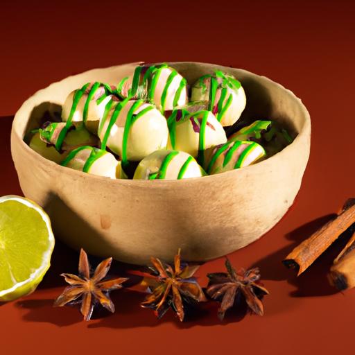 Zesty Lime & Chili Dark Chocolate Truffles: A Fiery Delight