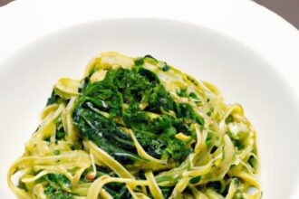 Green Spaghetti: A Fresh Twist on Classic Pasta Delight