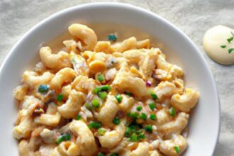 Creamy Vegan Mac & Cheese: Cashew Sauce Delight Unveiled