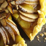 Rustic Tart with Roasted Apples and Silky Almond Cream