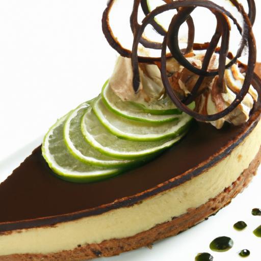 Zesty Bliss: Discover the Art of Chocolate Lime Tart