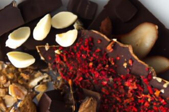 Indulge in Zesty Ginger-Spiced Dark Chocolate Bark Delight