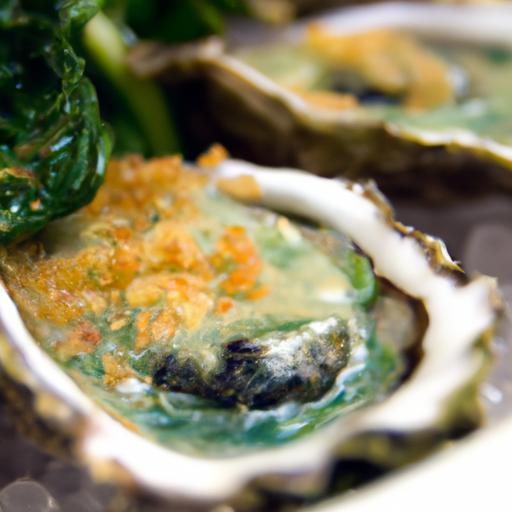Oysters Rockefeller: Indulgence in Rich Herb Butter Bliss