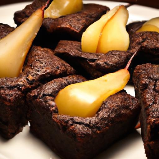 Decadent Chocolate Pear Brownies: A Perfect Fusion Treat