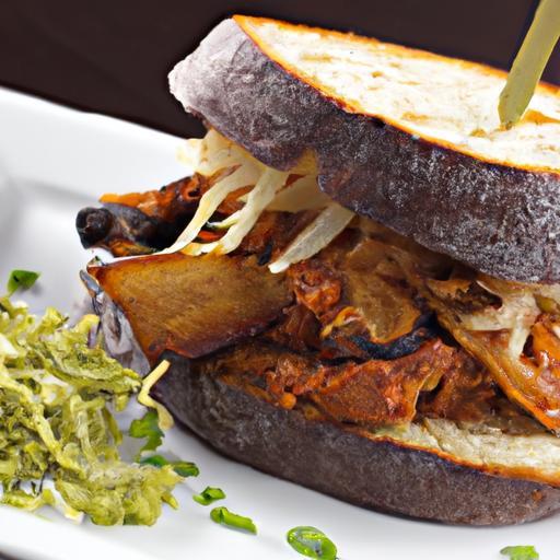 Savor the Flavor: Pulled Mushroom “Pork” Sandwich Delights
