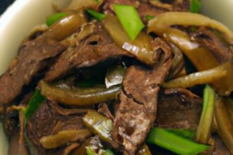 Savor the Flavor: Authentic Mongolian Beef with Scallions
