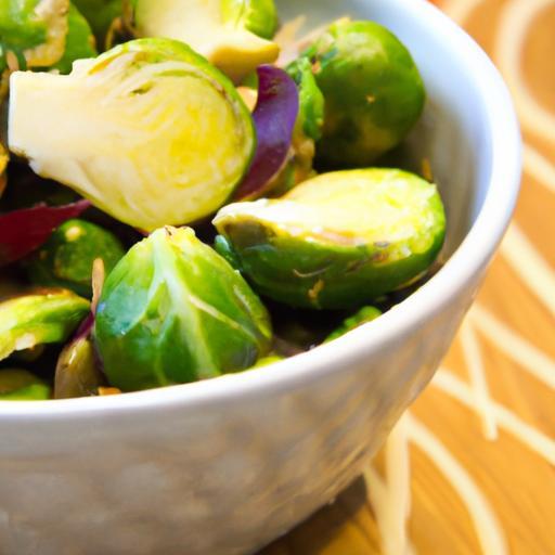 Crunchy Delight: A Fresh Brussels Sprout Salad Recipe
