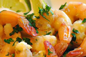 Zesty Lemon Garlic Butter Shrimp: A Flavorful Sea Delight