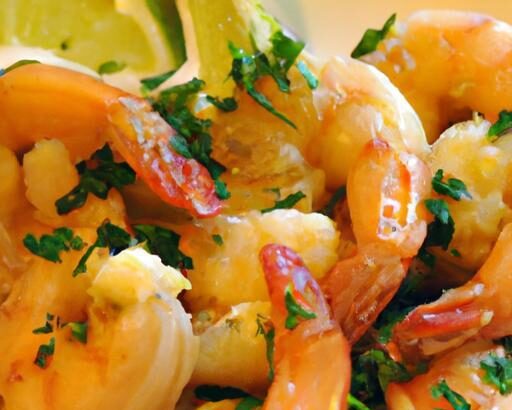 Zesty Lemon Garlic Butter Shrimp: A Flavorful Sea Delight