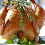 Savor Roasted Capon Stuffed with Brioche and Fresh Herbs