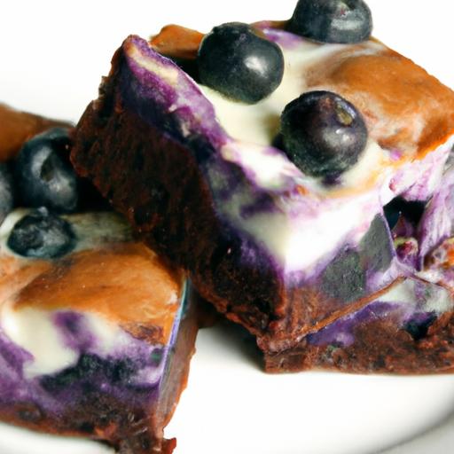 Decadent Blueberry Cream Cheese Brownies You Can't Resist