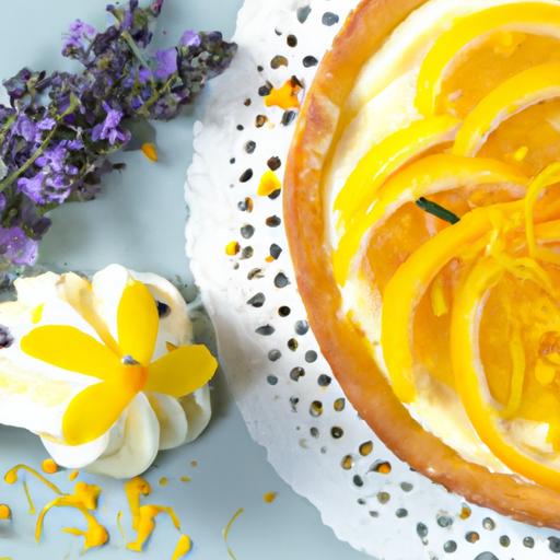 Zesty Lemon & Fragrant lavender Tart: A Perfect Harmony