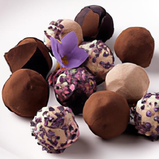 Lavender Infused Chocolate Truffles: A Floral Cocoa Delight