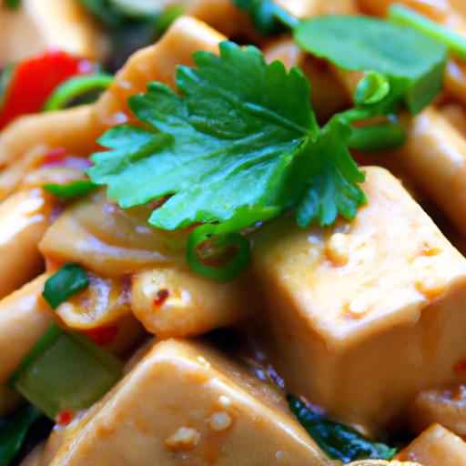Penne Meets Thai Basil: A Flavorful Tofu Twist Delight