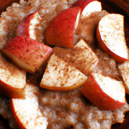 Hearty Buckwheat Porridge with Apples‌ and Warm Cinnamon