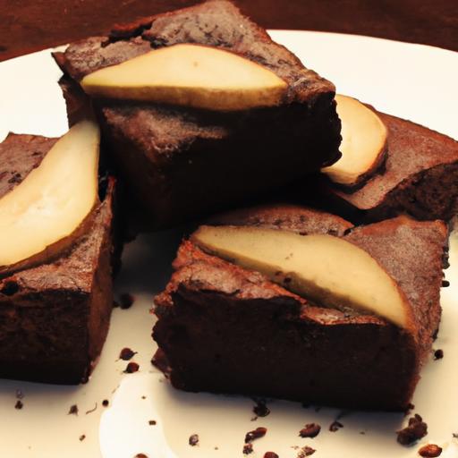 Decadent Chocolate Pear Brownies: A Perfect Fusion Treat
