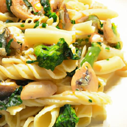 Fusion Flavor: Pasta Tossed in Wasabi Soy Glaze Magic