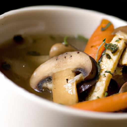 Savor the ⁤Rich Flavors of Hearty Mushroom and ​barley Soup